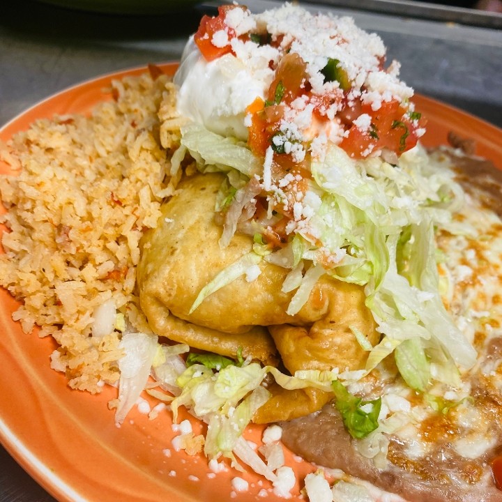 Shrimp Chimichanga