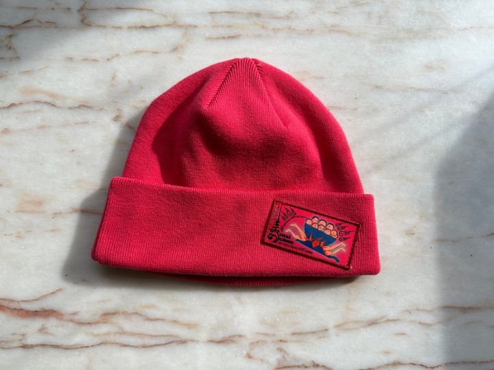 BEANIE-CORAL