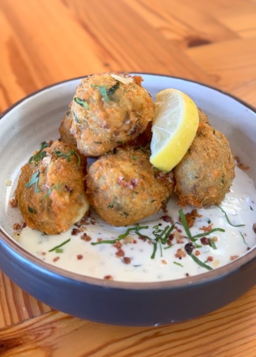 Cod fritters
