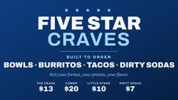 Five Star Craves Brunswick