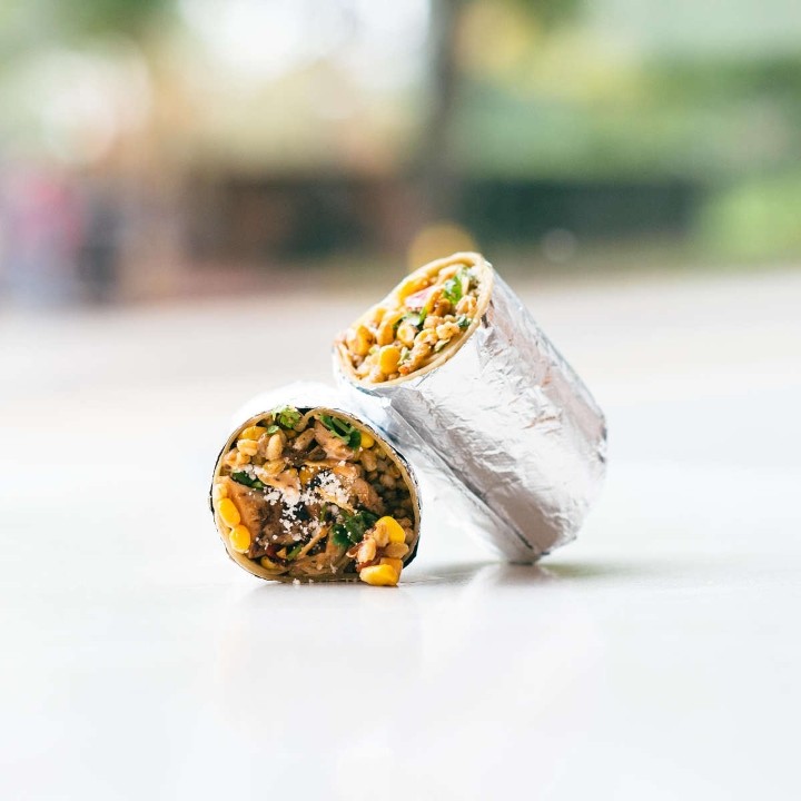 Elote (Street Corn) Burrito