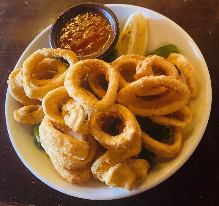 Golden Fried Calamari