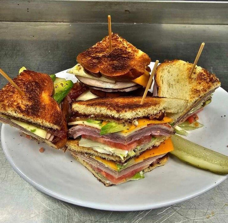 Mutiny's Massive Club Sandwich