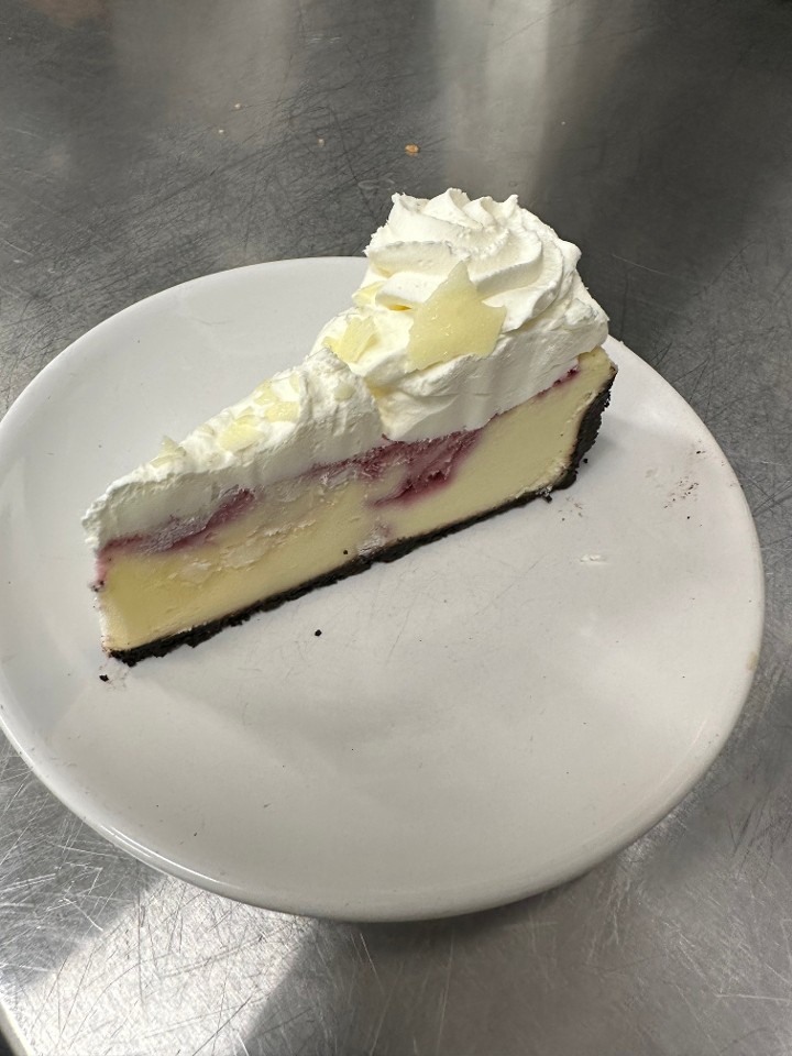 CF White Chocolate Raspberry Cheesecake