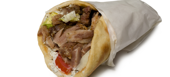 Lamb Doner (Gyro) Sandwich