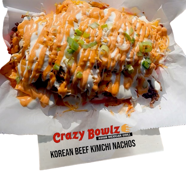Korean Beef & Kimchi Nachos