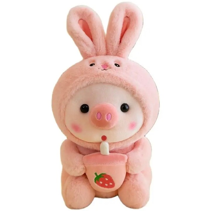 Bunny Boba Pig 9.5”