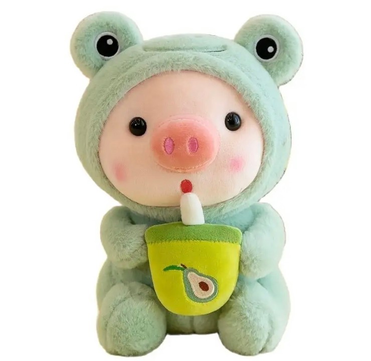 Frog Boba Pig 9.5”