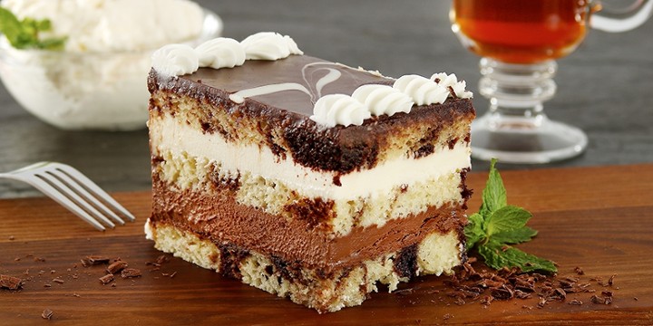 Tuxedo Truffle Mousse Cake