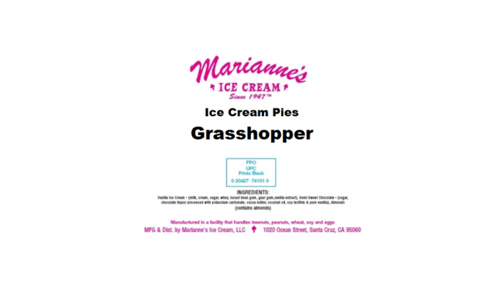 Grasshopper Pie (Full Pie)