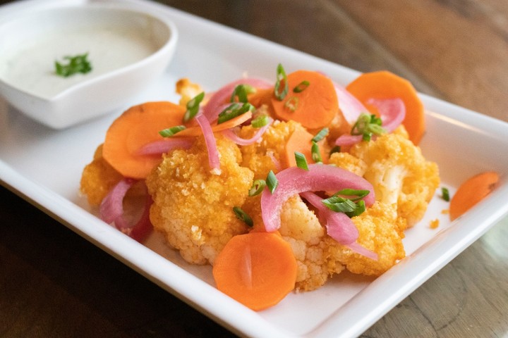 Buffalo Cauliflower Bites