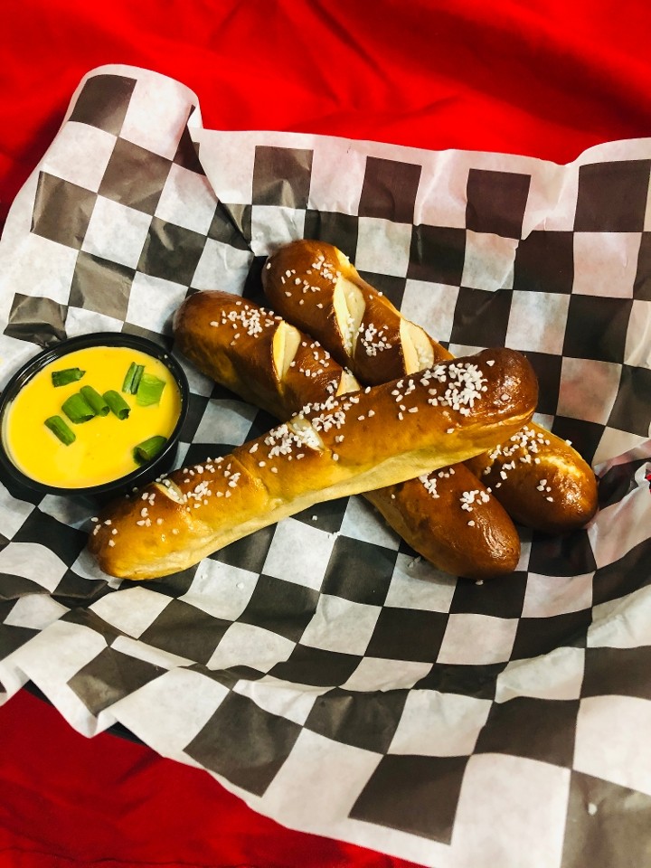 Bavarian Pretzels with Beer Cheese