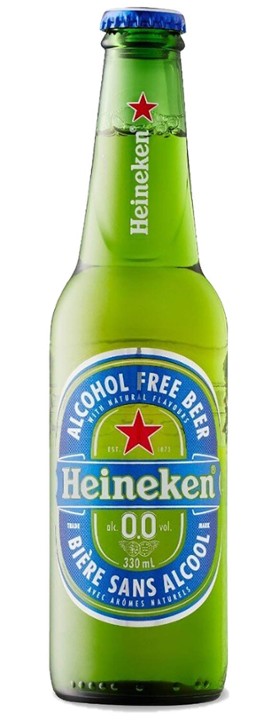 Heinken (Btl) Zero Alcohol.