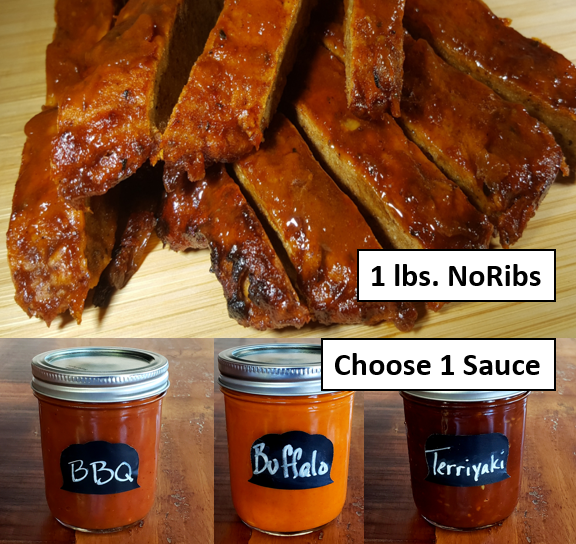 NoRibs & Sauce (small) [Pickup ONLY May 24-27]