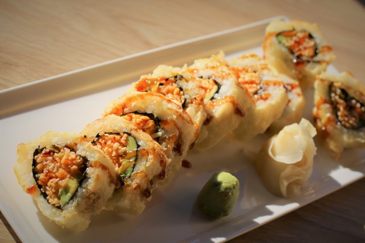 Golden Spicy California Roll