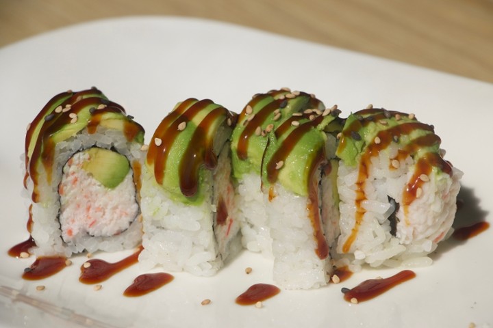 Half Avocado Roll (4pcs) - ONLINE ONLY