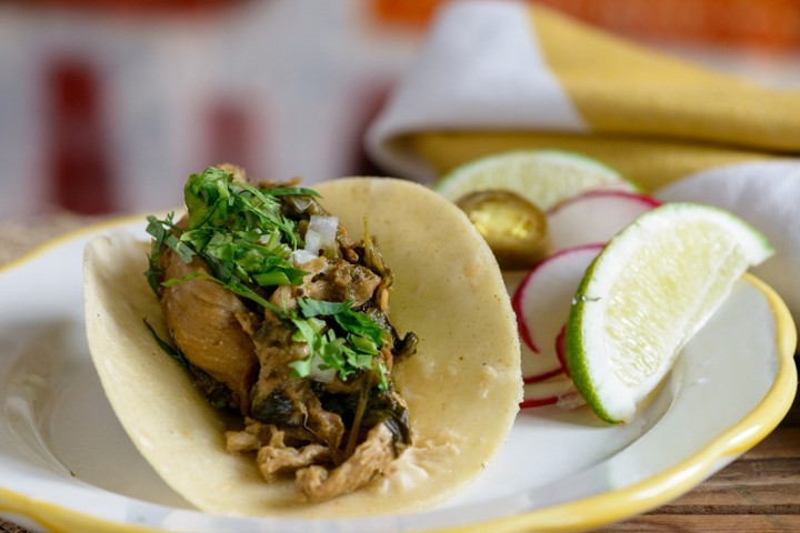 Seitan Adobo Taco