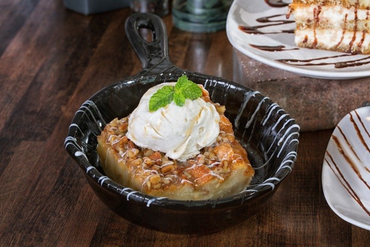 Bourbon Pecan Bread Pudding