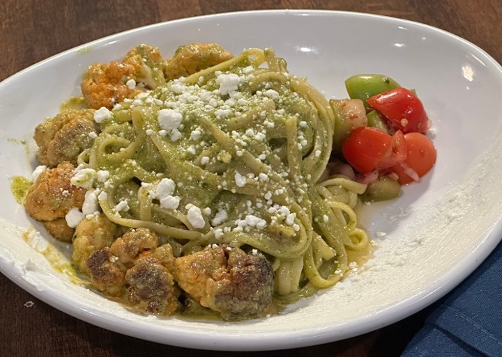 Caribbean Pesto Linguini