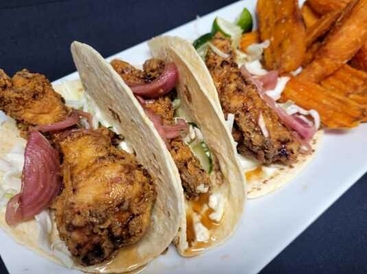 Southern Buttermilk Chicken Tacos