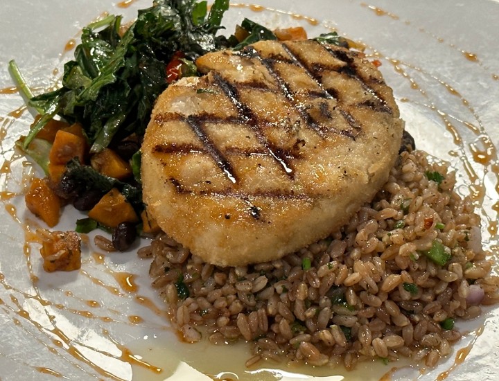 Maple Glazed Vegan Chick'n Breast