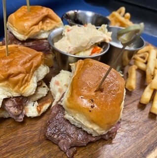 Beef Tenderloin Sliders & Fries