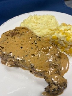 Steak Au Poivre House Specialty