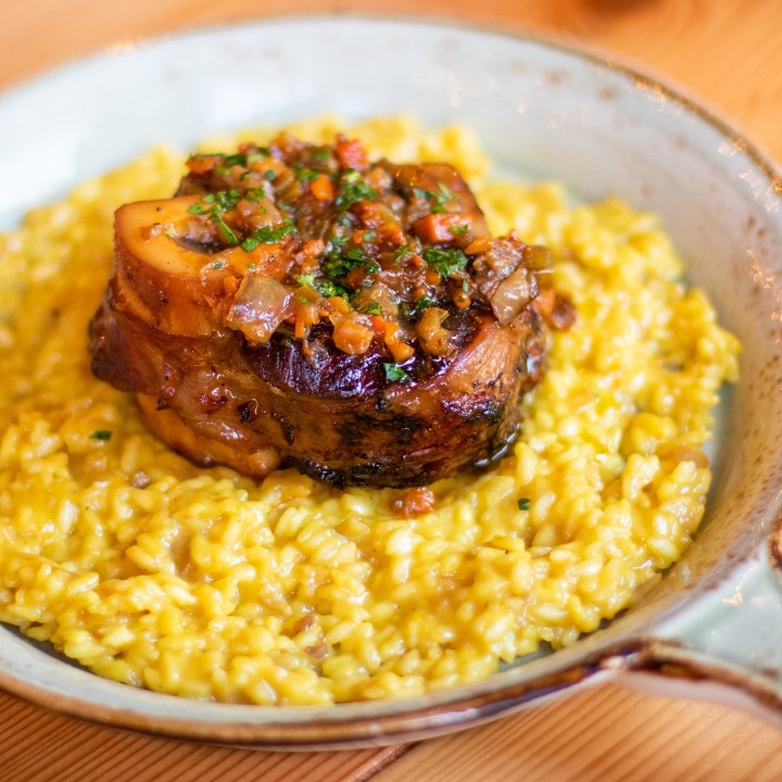 risotto alla milanese con ossobuco (gluten free)