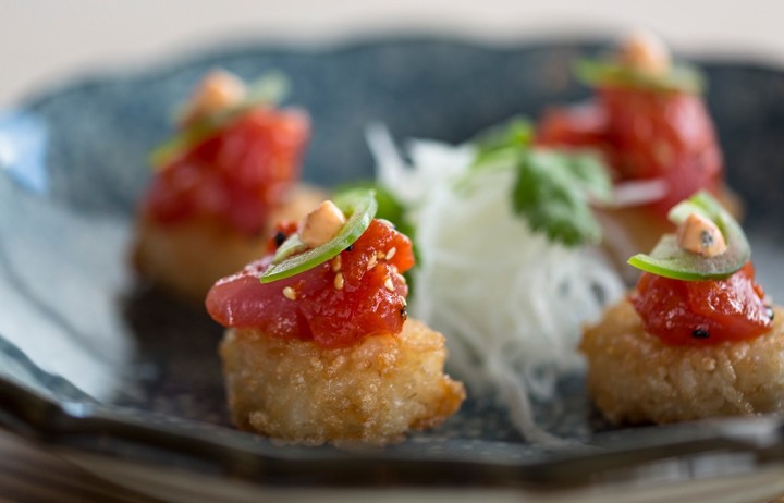 Spicy Tuna Crispy Rice (GF)