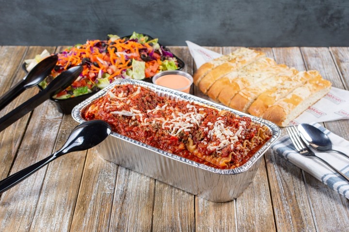 Beef Lasagna Family Value Bundle (Serves 4)