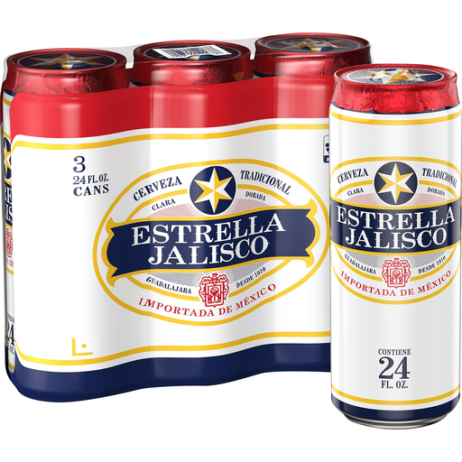 Estrella Jalisco- 3 pack, 24 oz