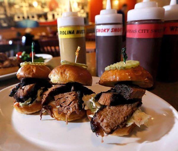 North and South Sliders w/ Brisket