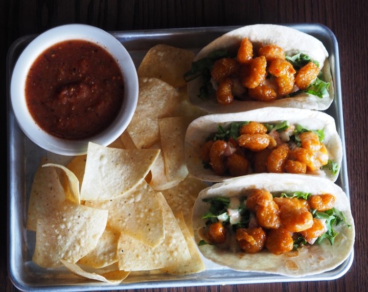 3 Firecracker Shrimp Tacos