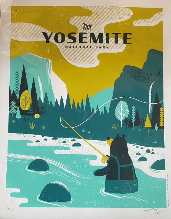 Yosemite National Park Poster