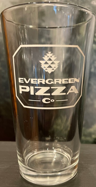 Evergreen Pint Glass