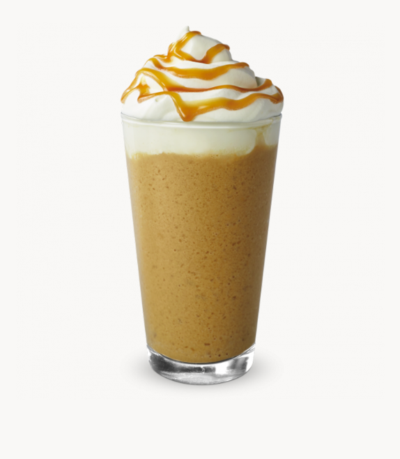 Carmel Cream Latte (Blended)