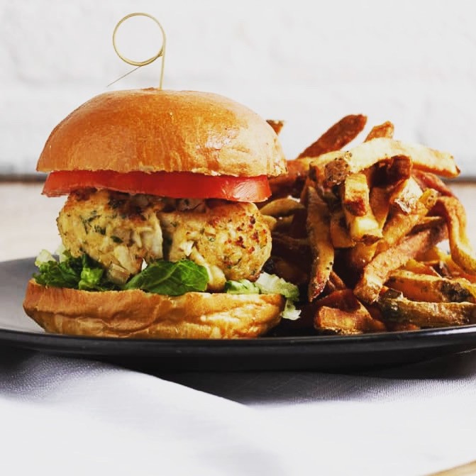 Maryland Crab Cake Sandwich