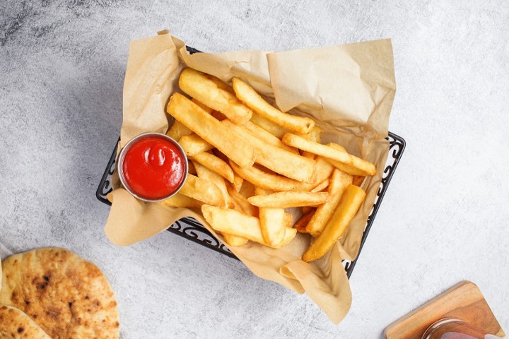 French Fries with Ketchup