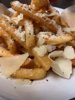 Cilantro Parmesan Garlic Fries