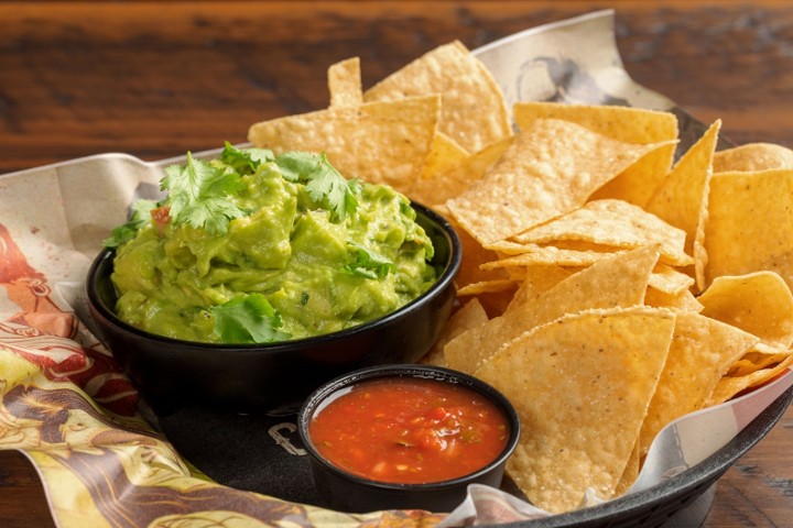 Hand-made Guacamole & Chips