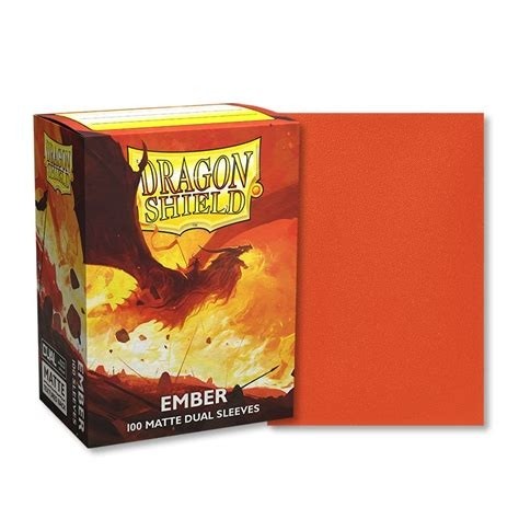 Dragon Shield Dual: Ember Matte