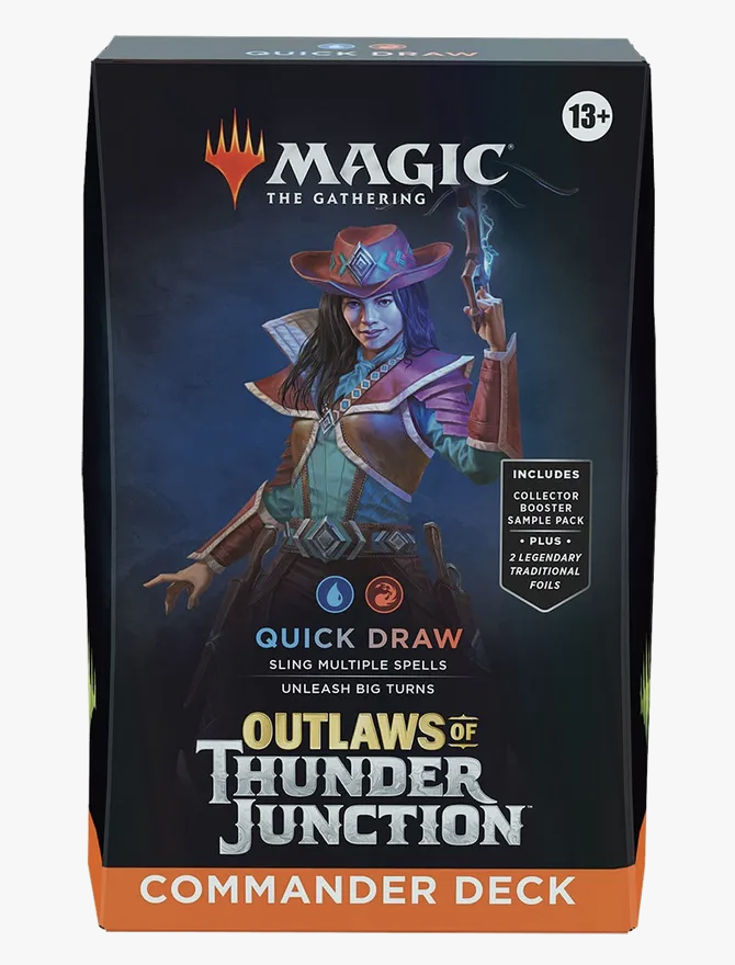 Outlaws of Thunder Junction (OTJ) Commander Deck: Quick Draw
