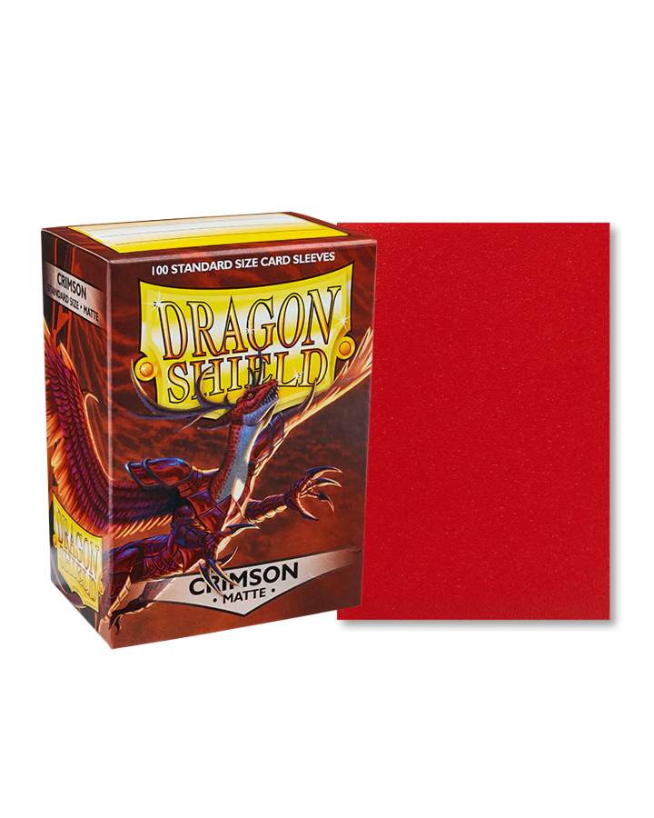 Dragon Shield: Crimson Matte