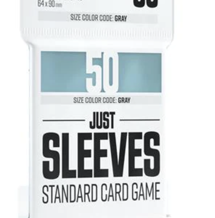 Just Sleeves Standard Card Game Clear