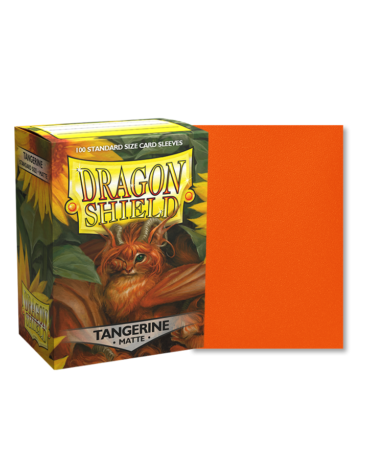 Dragon Shield: Tangerine Matte