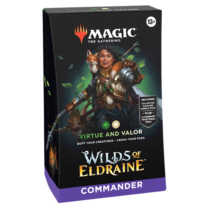Wilds of Eldraine (WOE) Commander Deck: Virtue and Valor