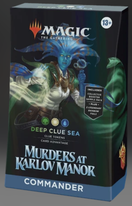 Murders at Karlov Manor (MKM) Commander Deck: Deep Clue Sea