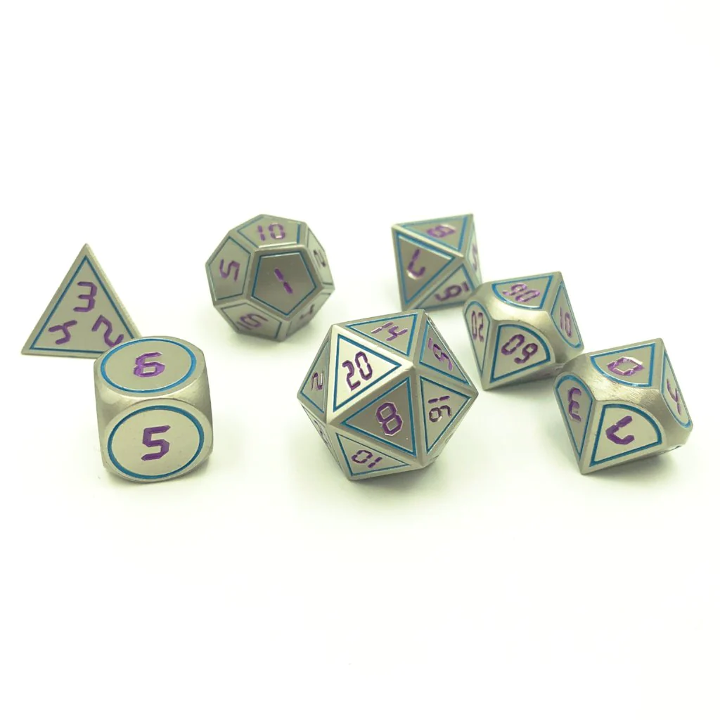 Dice Dungeons: Digital Blue & Purple