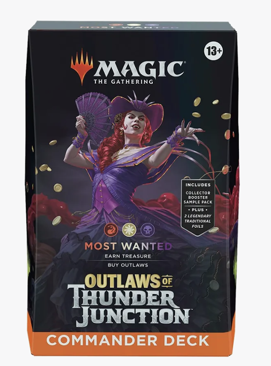 Outlaws of Thunder Junction (OTJ) Commander Deck: Most Wanted