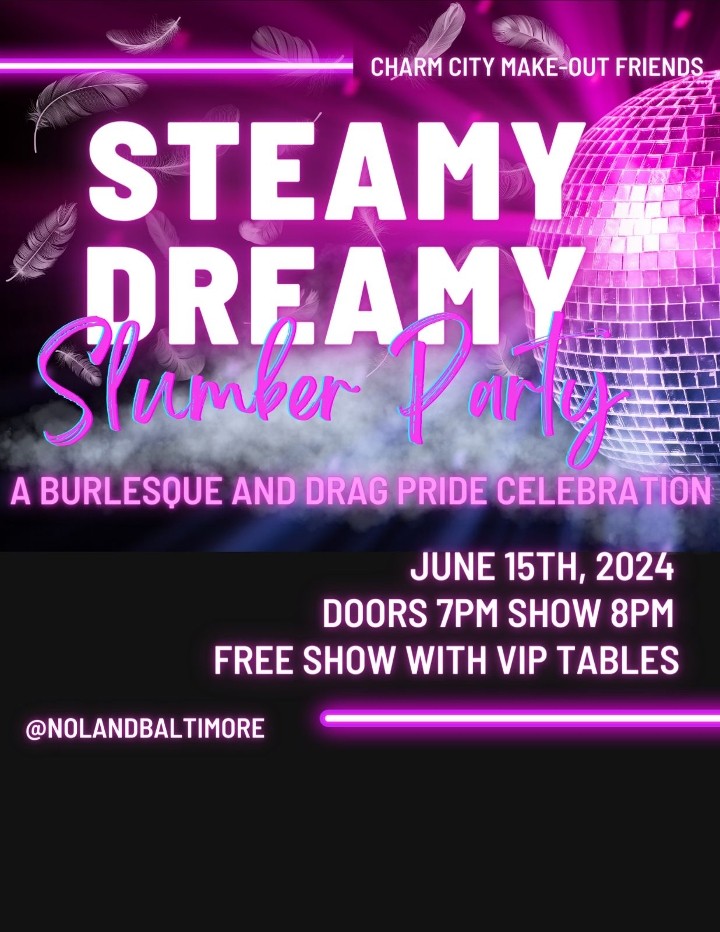 Steamy Dreamy Slumber Party VIP Tickets: Table for Two
